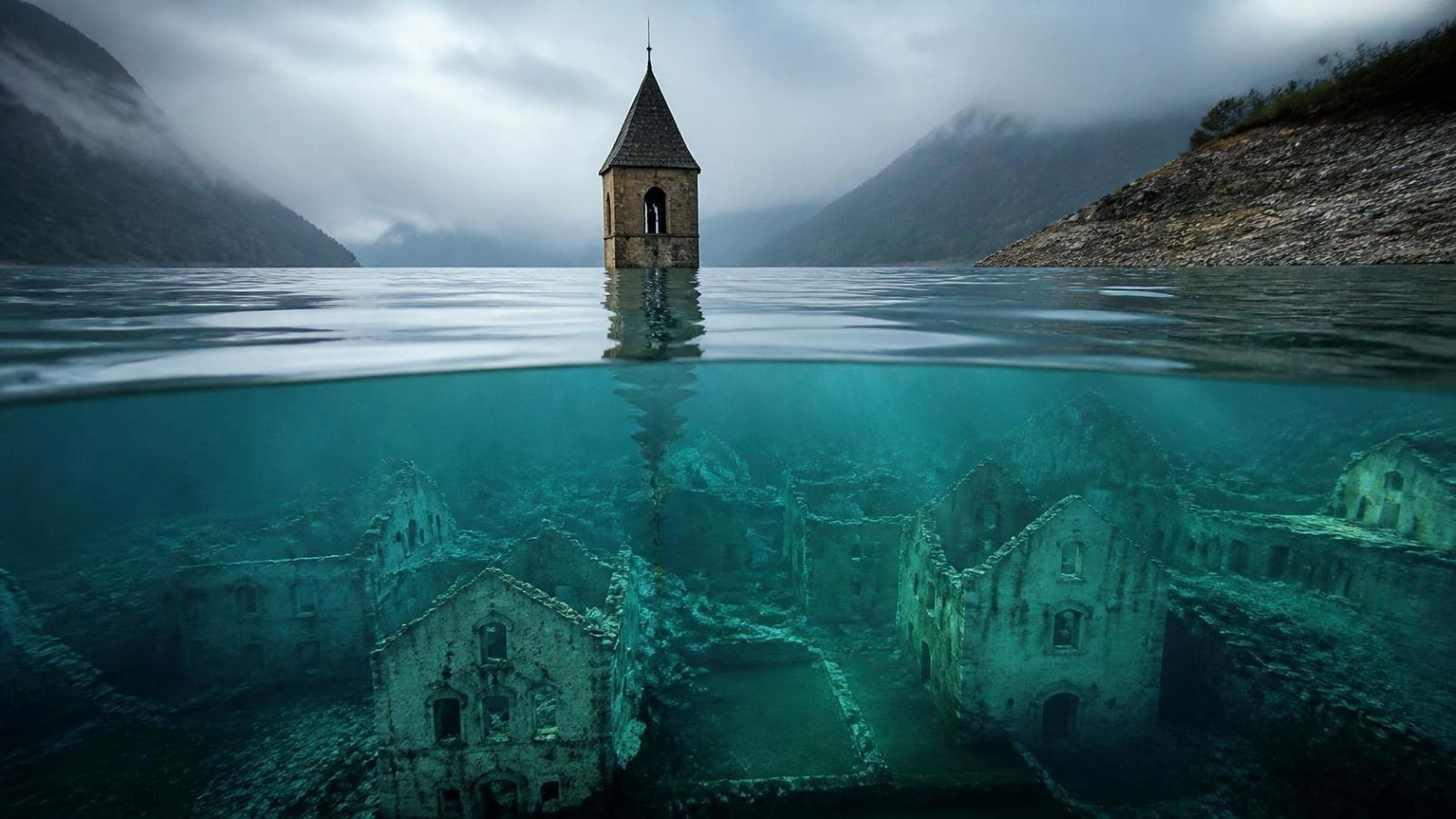 Cidades Fantasmas Submersas: O Mistério das Ruínas que Reaparecem nas Secas
