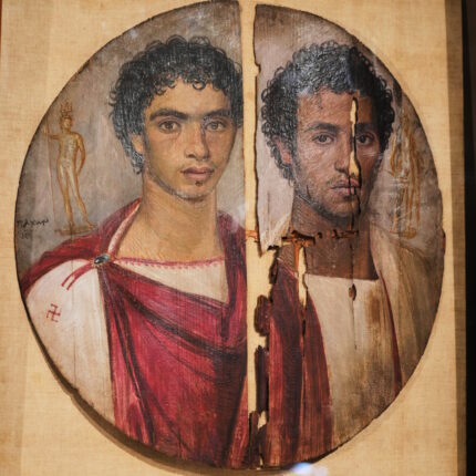 O Misterioso Retrato dos Dois Irmãos É Restaurado Após 2 Mil Anos