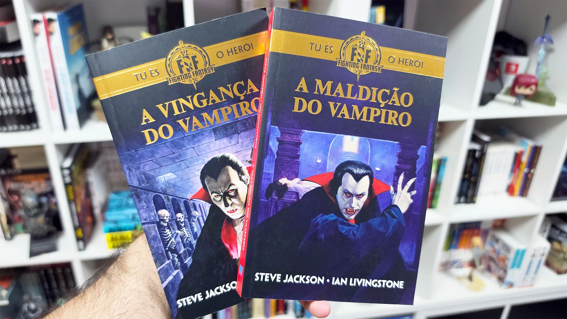 A Maldição do Vampiro: O Retorno dos Livros-Jogo que Moldaram Gerações Geek