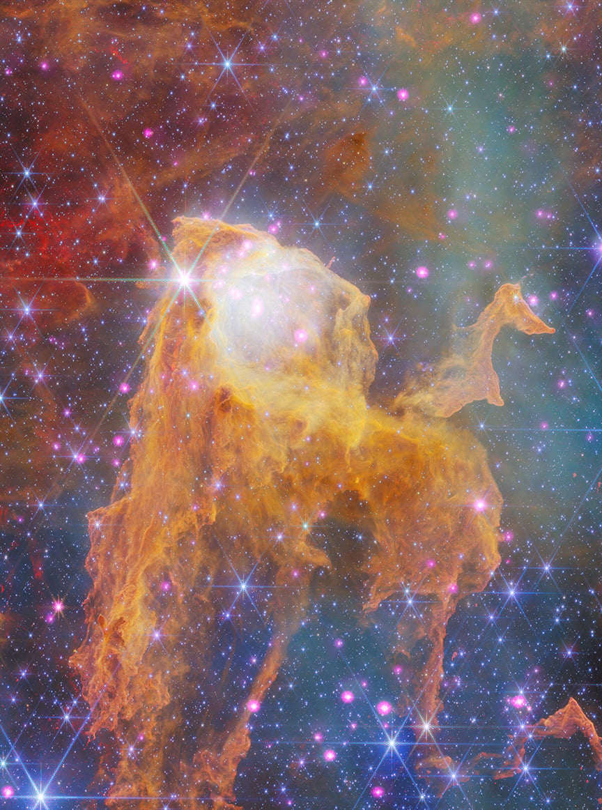 O Enigma do 'Fantasma' de Carina: NASA Revela a Verdade Sobre Aparição Espacial